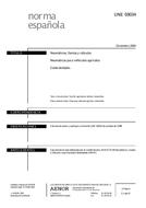 Die Norm UNE 69034:2004 24.12.2004 Ansicht