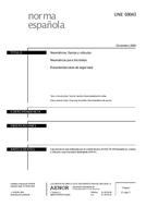 Die Norm UNE 69043:2004 24.12.2004 Ansicht
