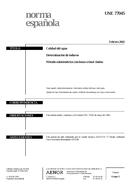 Die Norm UNE 77045:2002 28.2.2002 Ansicht