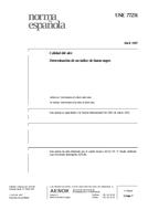 Die Norm UNE 77231:1997 8.4.1997 Ansicht