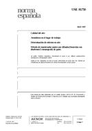 Die Norm UNE 81750:1997 24.4.1997 Ansicht