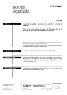 Die Norm UNE 82009-5:1999 28.6.1999 Ansicht