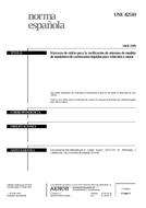 Die Norm UNE 82510:1999 22.4.1999 Ansicht