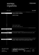 Die Norm UNE 84033:1995 6.4.1995 Ansicht