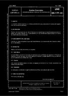 Die Norm UNE 84171:1980 15.4.1980 Ansicht
