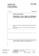 Die Norm UNE 84602:1996 18.10.1996 Ansicht