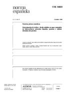 Die Norm UNE 84603:1996 18.10.1996 Ansicht