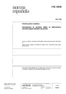 Die Norm UNE 84630:1998 14.4.1998 Ansicht