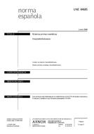 Die Norm UNE 84685:2006 14.6.2006 Ansicht