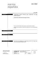 Die Norm UNE 94002:2005 22.6.2005 Ansicht