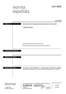 Die Norm UNE 96001:2006 24.5.2006 Ansicht