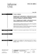 UNE-CR 13695-1:2001