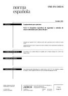 Ansicht UNE-EN 13451-6:2001 30.10.2001