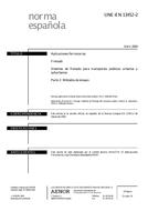 Ansicht UNE-EN 13452-2:2004 7.4.2004