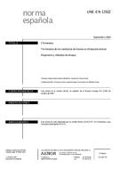 Ansicht UNE-EN 13502:2003 12.9.2003