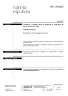 Ansicht UNE-EN 13529:2005 15.6.2005