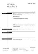 Die Norm UNE-EN 13578:2004 5.11.2004 Ansicht