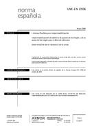 Die Norm UNE-EN 13596:2006 17.5.2006 Ansicht