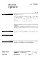 Die Norm UNE-EN 13610:2003 11.7.2003 Ansicht