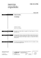 UNGÜLTIG UNE-EN 13756:2003 21.2.2003 Ansicht