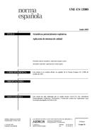 UNGÜLTIG UNE-EN 13980:2003 20.6.2003 Ansicht