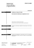 UNGÜLTIG UNE-EN 14031:2003 17.10.2003 Ansicht