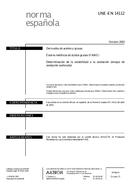 UNGÜLTIG UNE-EN 14112:2003 24.10.2003 Ansicht