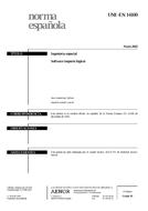 UNGÜLTIG UNE-EN 14160:2002 30.5.2002 Ansicht