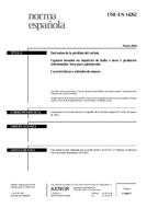 Ansicht UNE-EN 14262:2004 28.5.2004