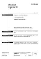 UNGÜLTIG UNE-EN 143:2001 30.6.2001 Ansicht