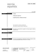 Die Norm UNE-EN 14465:2004 25.6.2004 Ansicht