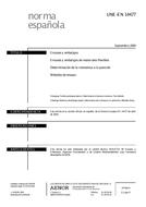 Die Norm UNE-EN 14477:2004 24.9.2004 Ansicht