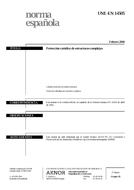 Die Norm UNE-EN 14505:2006 15.2.2006 Ansicht