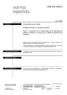 Die Norm UNE-EN 14532-3:2006 29.3.2006 Ansicht