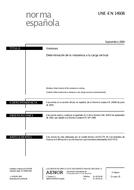 Die Norm UNE-EN 14608:2004 30.9.2004 Ansicht