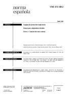 Die Norm UNE-EN 148-2:1999 30.7.1999 Ansicht