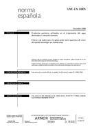 UNE-EN 14805:2008