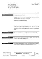 Die Norm UNE-EN 179:2009 13.5.2009 Ansicht