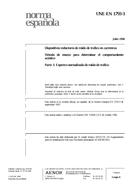 Die Norm UNE-EN 1793-3:1998 15.7.1998 Ansicht