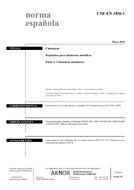 UNE-EN 1856-1:2010