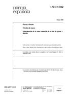 Die Norm UNE-EN 1882:1999 13.5.1999 Ansicht