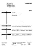 UNGÜLTIG UNE-EN 24489:2003 18.7.2003 Ansicht