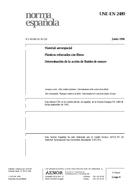 Die Norm UNE-EN 2489:1996 24.6.1996 Ansicht