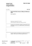 Die Norm UNE-EN 25184:1996 23.4.1996 Ansicht