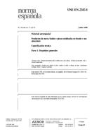 Die Norm UNE-EN 2545-1:1996 19.6.1996 Ansicht
