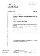 Die Norm UNE-EN 2545-2:1996 19.6.1996 Ansicht