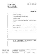 Die Norm UNE-EN 2591-213:1998 30.9.1998 Ansicht