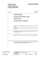 Die Norm UNE-EN 2591-301:1996 23.4.1996 Ansicht