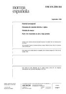 Die Norm UNE-EN 2591-314:1998 30.9.1998 Ansicht