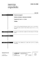 Die Norm UNE-EN 2599:2002 30.4.2002 Ansicht